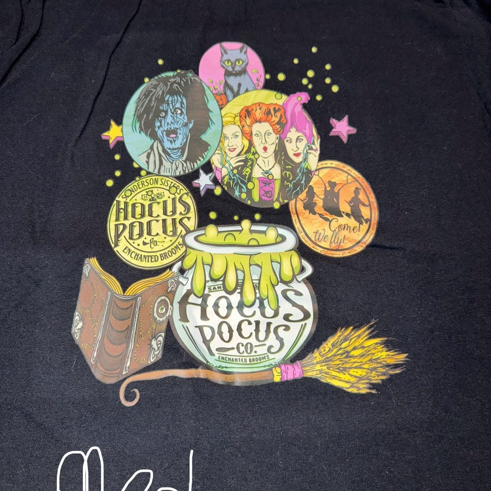 Hocus Pocus Graphic Tee - Black
